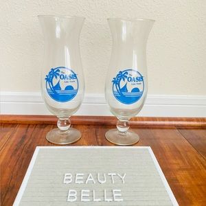 Oasis glass set of 2